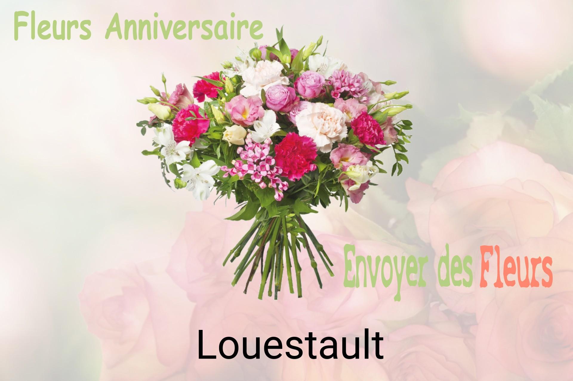 Bouquet de fleurs d’anniversaire livré à Louestault