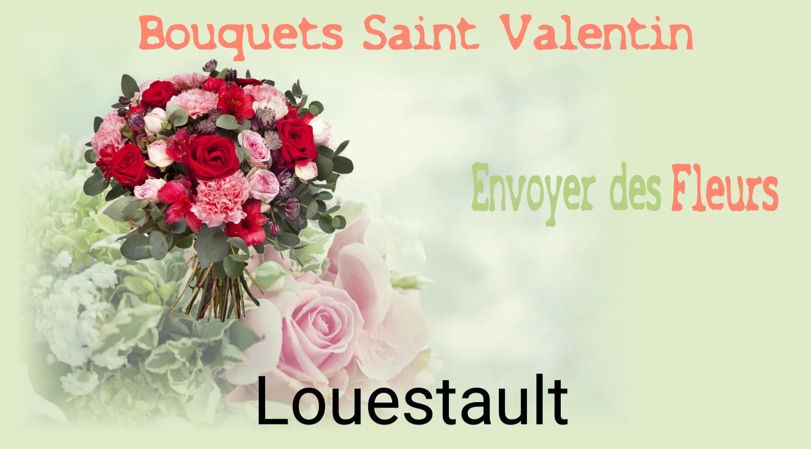 Roses de Saint-Valentin livrées à Louestault